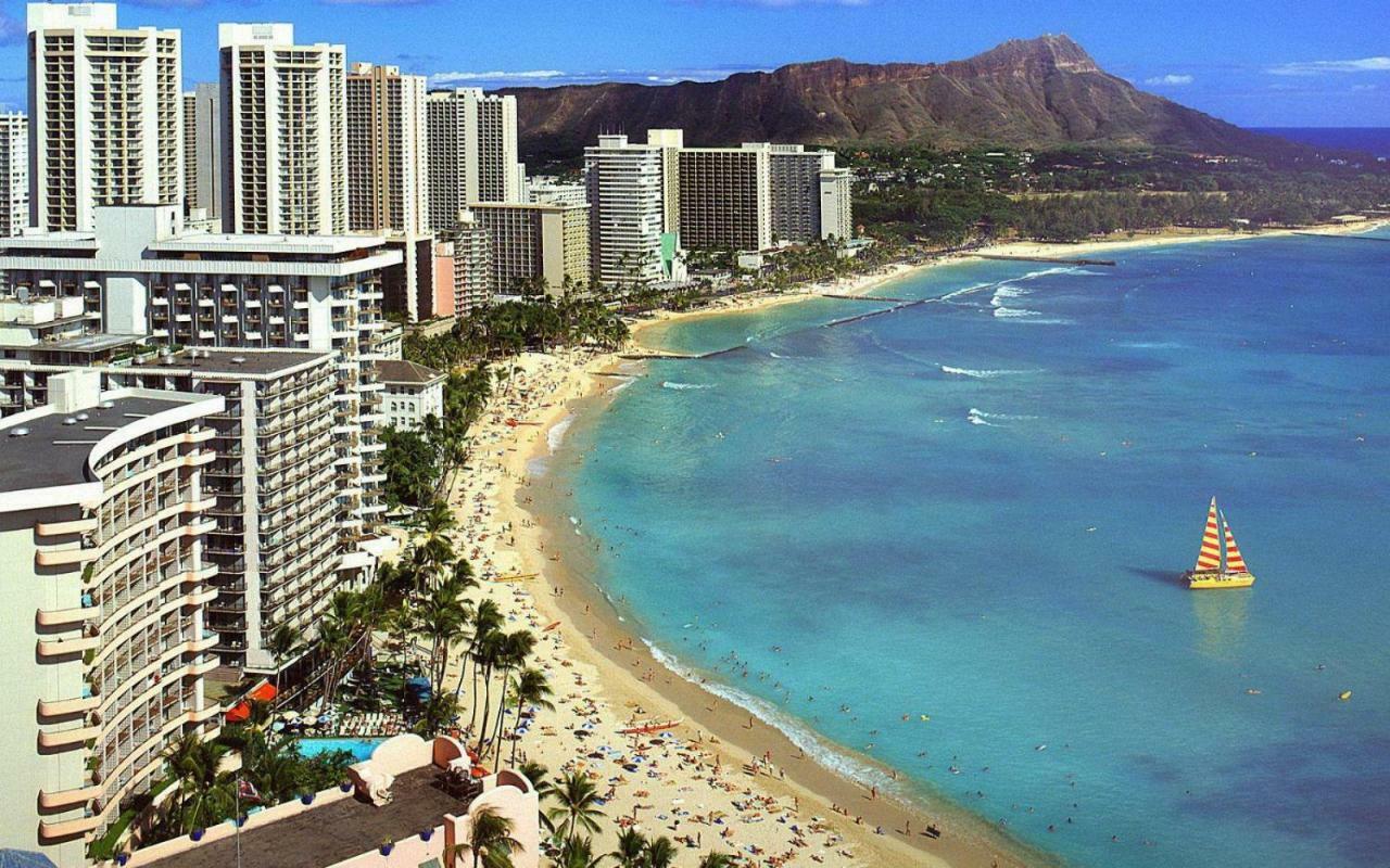 Studio At Ala Moana With Ocean Views Lejlighed Honolulu Eksteriør billede